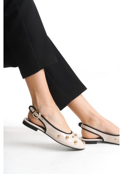 Inferno Bej Rugan Extra Yumuşak Troklu Kadın Babet fiyatları