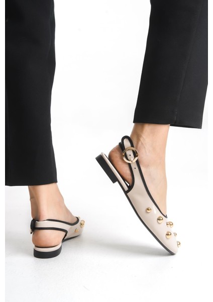 Inferno Bej Rugan Extra Yumuşak Troklu Kadın Babet modelleri