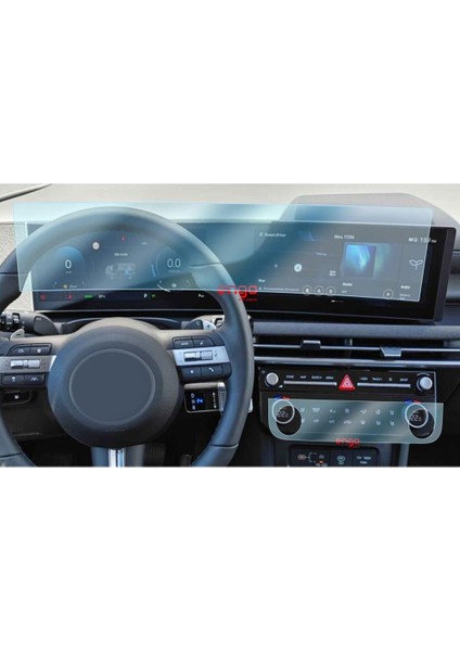 Hyundai Tucson Ekran Koruyucu Multimedya Klima Dijital Gösterge Parlak Nano