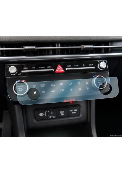 Hyundai Tucson Ekran Koruyucu Multimedya Klima Dijital Gösterge Parlak Nano