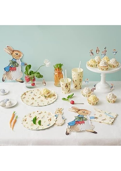 Meri Peter Rabbit & Friends Parti Çubukları (12'li)