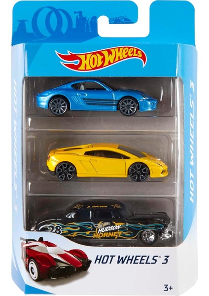 Wheels Üçlü Araba Seti, 3 Yaş ve Üzeri, K5904