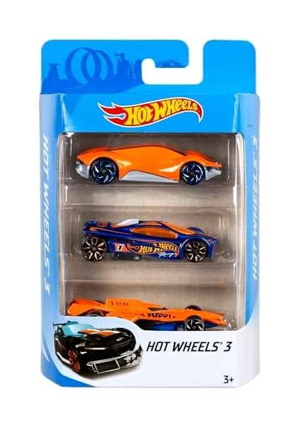 Wheels Üçlü Araba Seti, 3 Yaş ve Üzeri, K5904