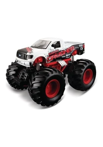 21144 Model Araba, - Fresh Metal Earthshockers 12 Cm, Pull-Back