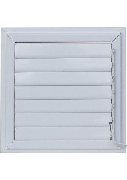 35X35 Alüminyum Menfez Eloksal Parlak Uzun Ömürlü Banyo Wc Havalandırma Panjur