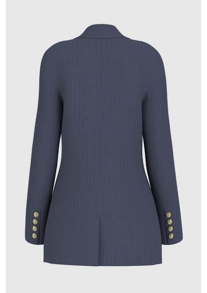 Kadın Lacivert Sidney Blazer Ceket