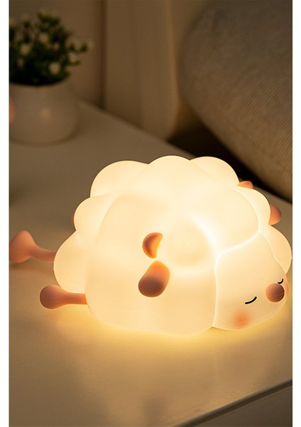 K1156 Dekoratif Gece Lambası Kuzu