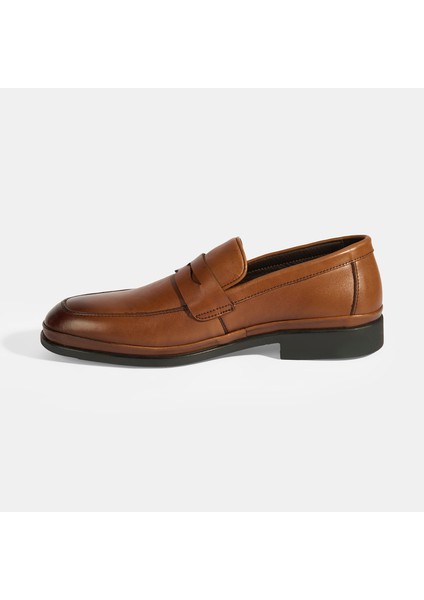 Jamella Taba Erkek Aerocomfort Deri Loafer