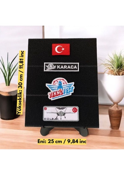 Masaüstü Peç Arma Patch Duvarı