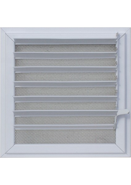 40X35 Alüminyum Menfez Siyah Uzun Ömürlü Banyo Wc Havalandırma Panjur