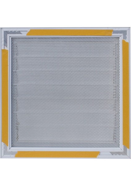 40X35 Alüminyum Menfez Siyah Uzun Ömürlü Banyo Wc Havalandırma Panjur
