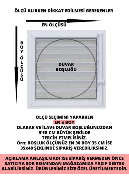 40X35 Alüminyum Menfez Siyah Uzun Ömürlü Banyo Wc Havalandırma Panjur