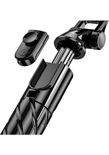 Mini Selfie Çubuğu Tripod Telefon Standı Kablosuz Bluetooth Kumanda Dayanıklı Tripod ve Monopod