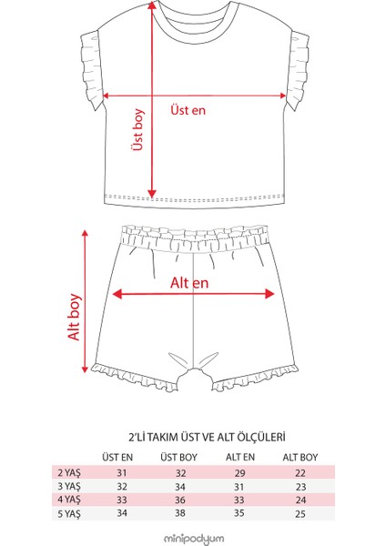 Baskılı T-Shirt Şortlu Kız Çocuk Yazlık Ikili Takım fiyatları