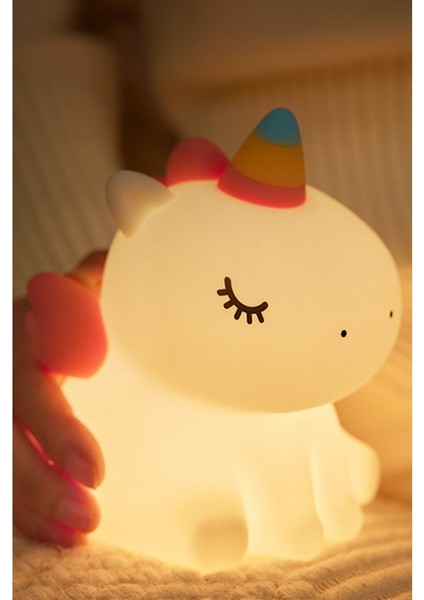 A007 Dekoratif Gece Lambası Bebek Unicorn