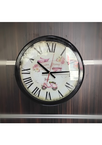 Dekoratif 40 x 40 Duvar Saati