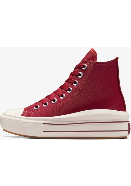 Chuck Taylor All Star Move Kadın Kırmızı Sneaker fiyatları