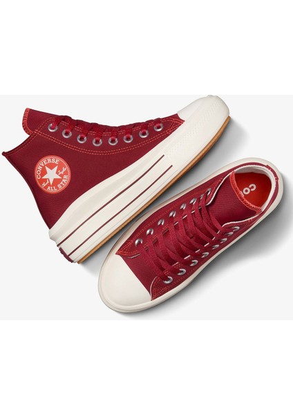 Chuck Taylor All Star Move Kadın Kırmızı Sneaker fırsatları