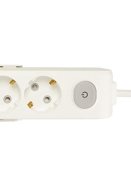 Multi-Let 4lü Anahtar-Topraklı Kablolu Ç.k 2m Priz