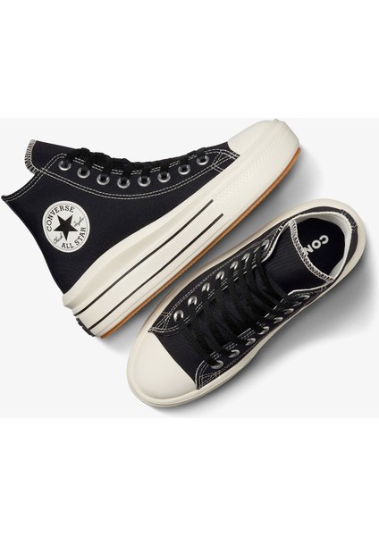 Chuck Taylor All Star Move Kadın Siyah Sneaker