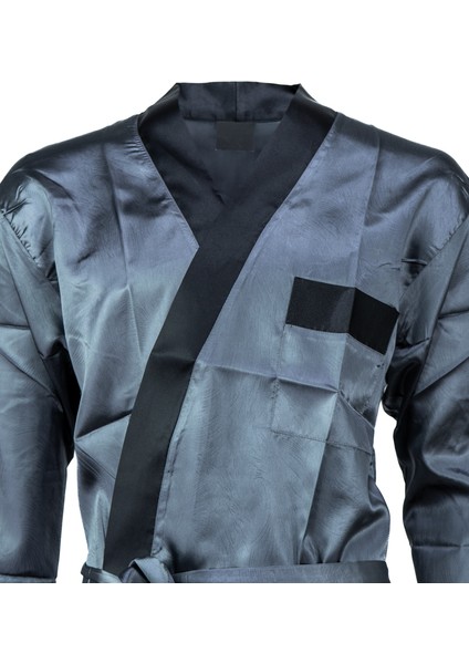Erkek Şık Klasik Model Röpteşambır Premium Poplin Kumaş Lecco Model Cepli Rob Beli Kuşaklı fiyatları