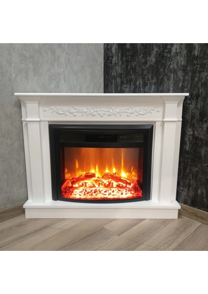 Dlc Köşe Figürlü 1800 Watt Elektrikli Şömine 2613L
