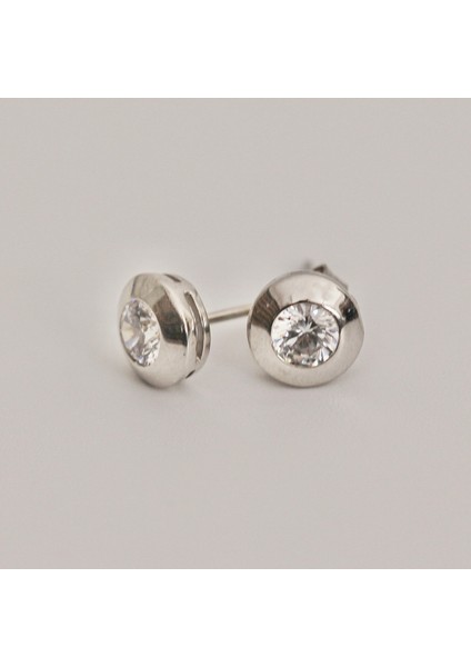 Pimli Yuvarlak Küpe (925 Gümüş) modelleri