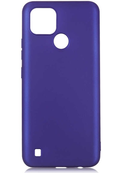 Realme C21 Kılıf Zore Premier Silikon Kapak-Saks MAVI-8682314131414-OTNV55573