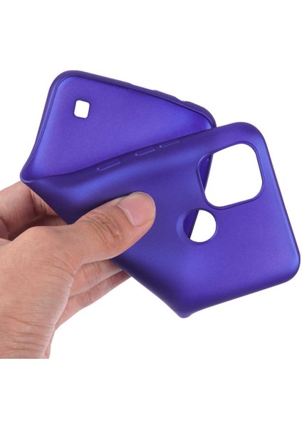 Realme C21 Kılıf Zore Premier Silikon Kapak-Saks MAVI-8682314131414-OTNV55573