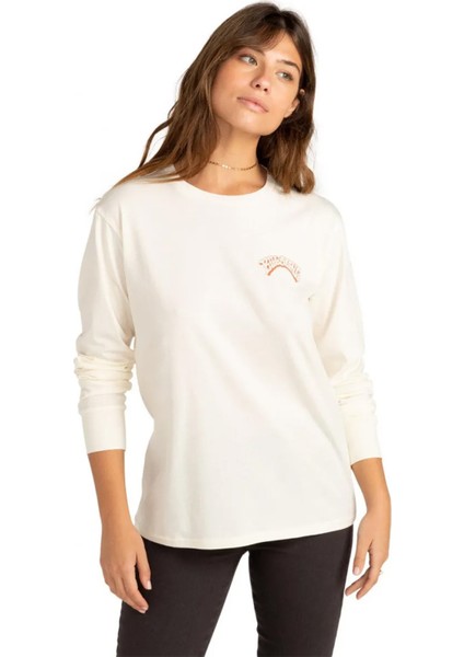 Sol Fuego Kadın Beyaz Tişört