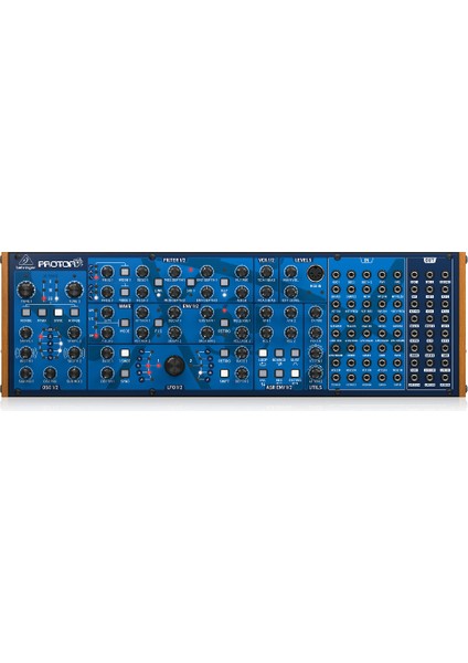 PROTON Eurorack Formatında Analog Parafonik Yarı Modüler Synthesizer