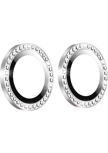 Apple iPhone 12 Mini Uyumlu Cl-06 Kamera Lens KORUYUCU-GÜMÜŞ-8680436103791-OTNV613432