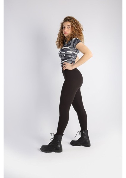Nano Fit Düz Sporcu Tayt fırsatları