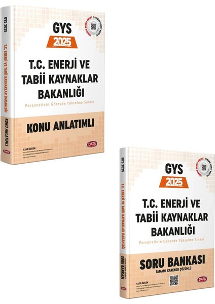 Yayınları 2025 Gys Enerji ve Tabii Kaynaklar Bakanlığı Konu+Soru