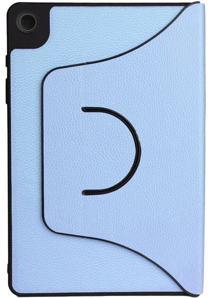 Galaxy Tab A9 Uyumlu Zore Fest Dönebilen Standlı Kılıf-Mavi AÇIK-8680436769058-OTNV98506