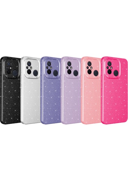 Xiaomi Redmi 12C Kılıf Kamera Korumalı Simli Lüks Zore Koton KAPAK-TURUNCU-8680436733158-OTNV96430