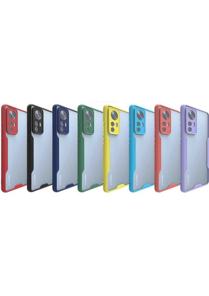 Xiaomi Mi 12 Kılıf Zore Parfe KAPAK-MAVI-8680436275351-OTNV67343