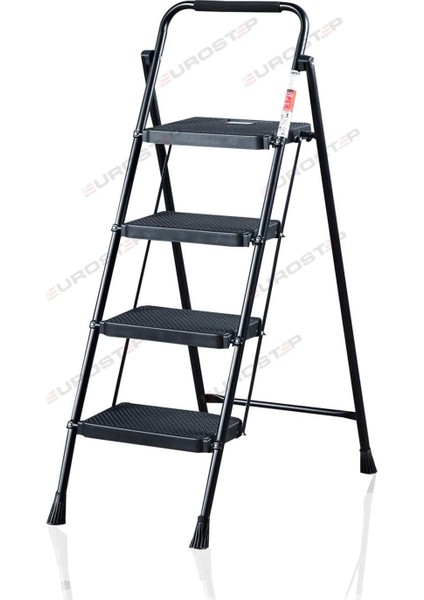 4 Basamak Siyah Merdiven Geniş Basamaklı Eurotower