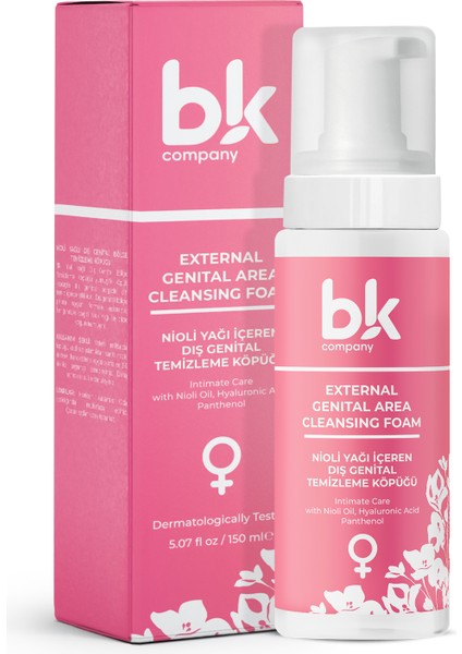 Nioli Yağı Formüllü Genital Bölge Temizleme Köpüğü 150 ml