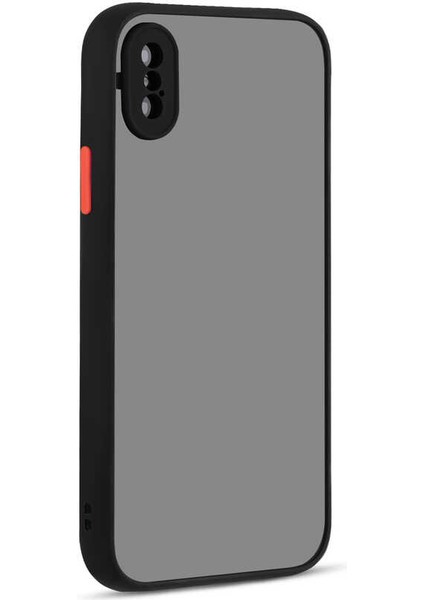 Apple iPhone Xs 5.8 Uyumlu Zore Hux KAPAK-SIYAH-8682314055406-TA42989-OTNV