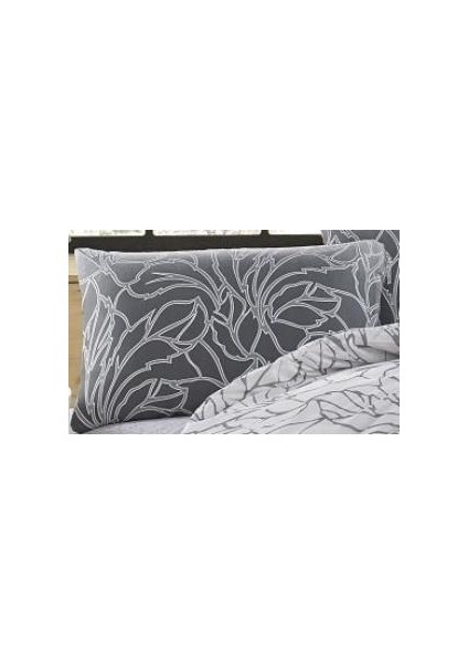 Leaf Desen Baskılı Tek Kişilik Nevresim Seti 160X220 cm Ranforce