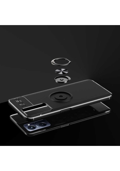 Oppo A76 Kılıf Zore Ravel Silikon KAPAK-MAVI-8680436444061-OTNV74784 fırsatları