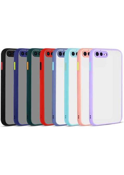 Apple iPhone 7 Plus Uyumlu Zore Hux KAPAK-MOR-8682314055772-TA42969-OTNV
