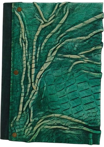 Arıella Hakiki Deri El Yapımı Ajanda