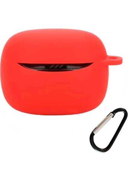 Tune Flex 2 Uyumlu Kılıf Mat Kancalı Silikon Kırmızı