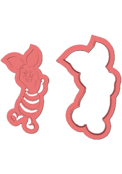 Piglet Kurabiye Kalıbı modelleri