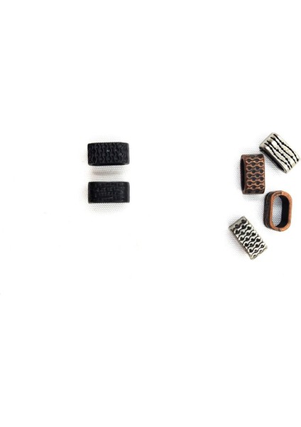 5x10 Mm Desenli Deri Bileklik Ara Aparatı (100 Gram)