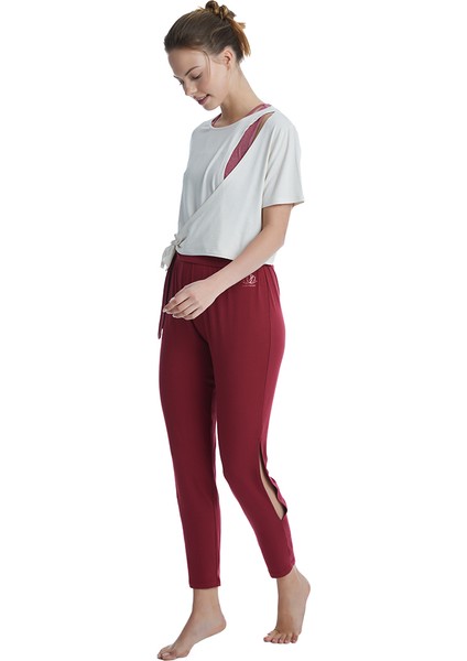 Kadın Eşofman Altı 70528 - Bordo