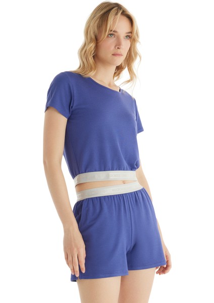 Kadın Şort 51819 - Mavi fırsatları