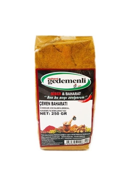 Çemen Baharatı 250 gr